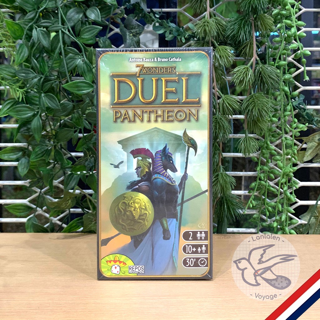 [Pre-Order] 7 Wonders Duel - Pantheon ห่อของขวัญฟรี [Boardgame]