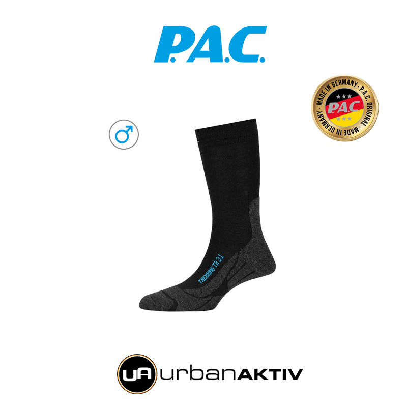 P.A.C. Trekking Light Men ถุงเท้าเดินป่าแบบสูงถึงน่อง
