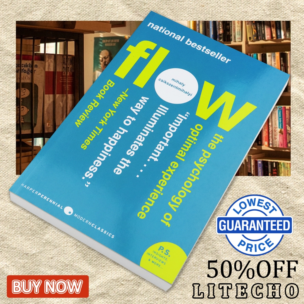 【English Book】Flow The Psychology of Optimal Experience By Mihaly Csikszentmihalyi