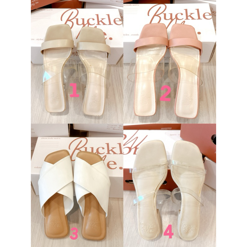 ✅ส่งด่วน✅ ส่งต่อ 💕รองเท้า แบรนด์ Buckle Me💕 size 35