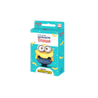 พลาสเตอร์ใส SOS Plus T1 HELLO KITTY,FC1,SOS MINIONS มินเนี่ยน,ลายไดโน รุ่น T1 พลาสเตอร์กันน้ำ #L1