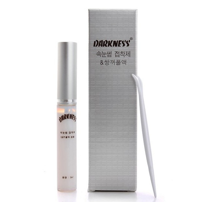 กาวติดขนตาปลอม5ml สูตรเกาหลีไร้กลิ่น กันน้ำ กาวธรรมชาติอุปกรณ์สำหรับแต่งหน้า-1188