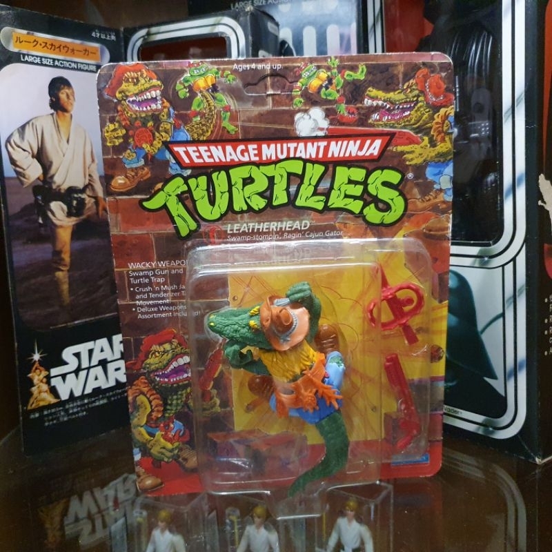 Tmnt Teenage ninja turtles 1989 Leather head