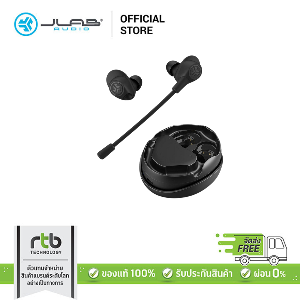 JLab Work Buds หูฟังไร้สาย In-Ear Headset หูฟังพร้อมไมค์ by RTB