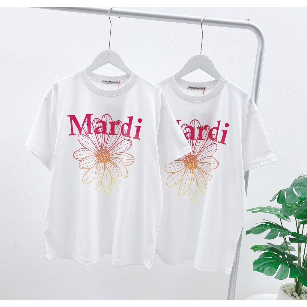 Mardi flower T-Shirt  (pink)