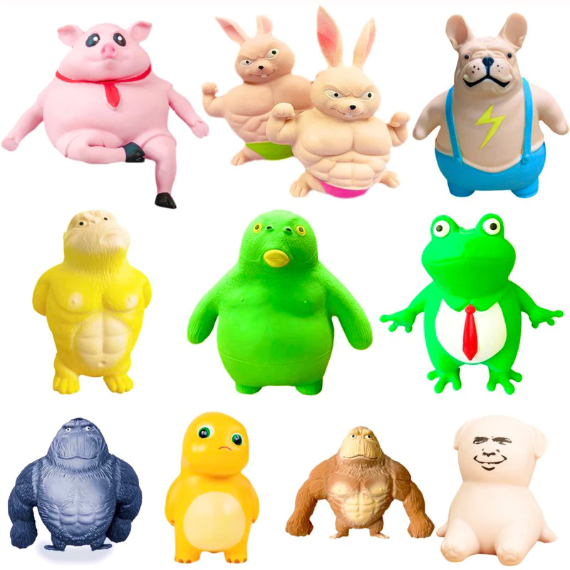 ขายร้อนของเล่น squishy กอริลลายืด ลิงยืด กอลิล่ายักษ์ยืด กอริลลาสกุชชี่ ของเล่นกอริลลา ของเล่นคลายเครียด กอริลลา ลิง
