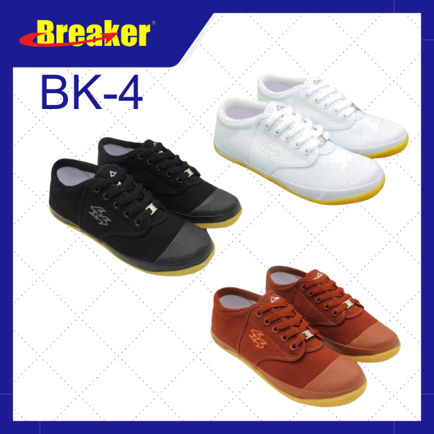 Breaker รองเท้านักเรียน รุ่น BK-4 สีดำ/สีขาว/สีน้ำตาล  ไซส์  31-45