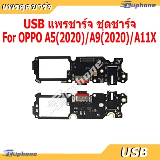 แพรชาร์จ OPPO A1K/A5/A9(2020)/A15/A15S/A16/A3S/A5S/A31 2020/A52/A92/A53 4G/A54/A74 4G/A93 4G/A94 4G/A95 5G ชุดบอร์ดชาร์จ