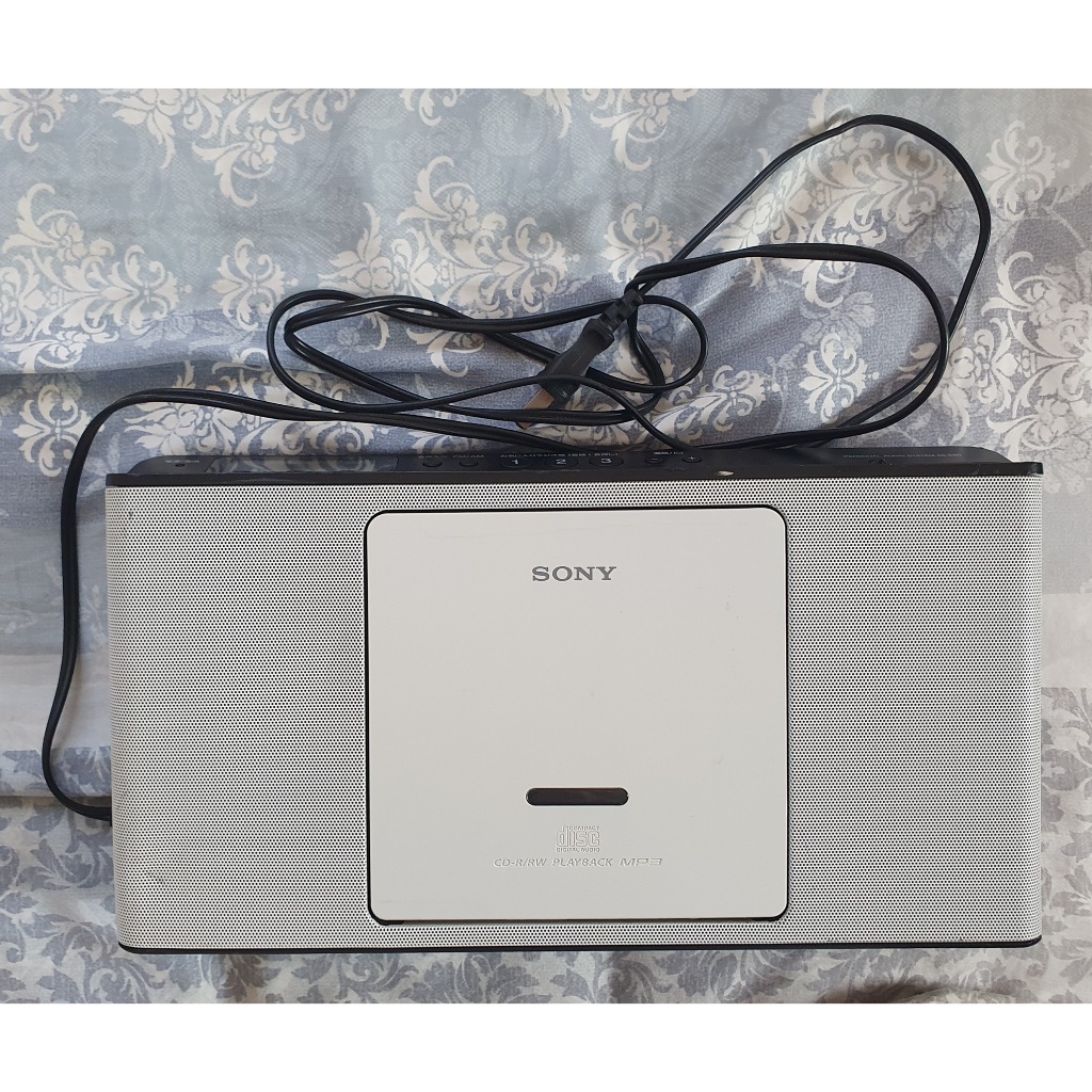 SONY CD Radio ZS-E80 เครื่องเล่นวิทยุ CD MP 3 ยี่ห้อ โซนี่