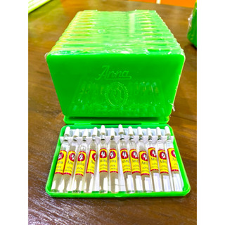 น้ำมันจันทร์หอม แอนนา น้ำมันจันทร์แท้อย่างดี 12ตลับ144หลอด