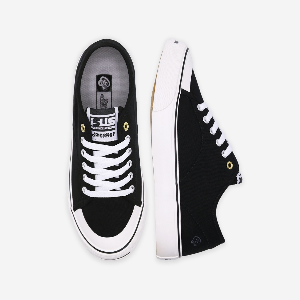 Breaker รุุ่น ISUS-OG รองเท้าผ้าใบแฟชั่น รองเท้าผ้าใบเบรกเกอร์สนึกเกอร์  สี MIDNIGHT Size 37-45 ราคา ถูกที่สุด ดีลบีเคเค แกลเลอรีภาพที่ 4