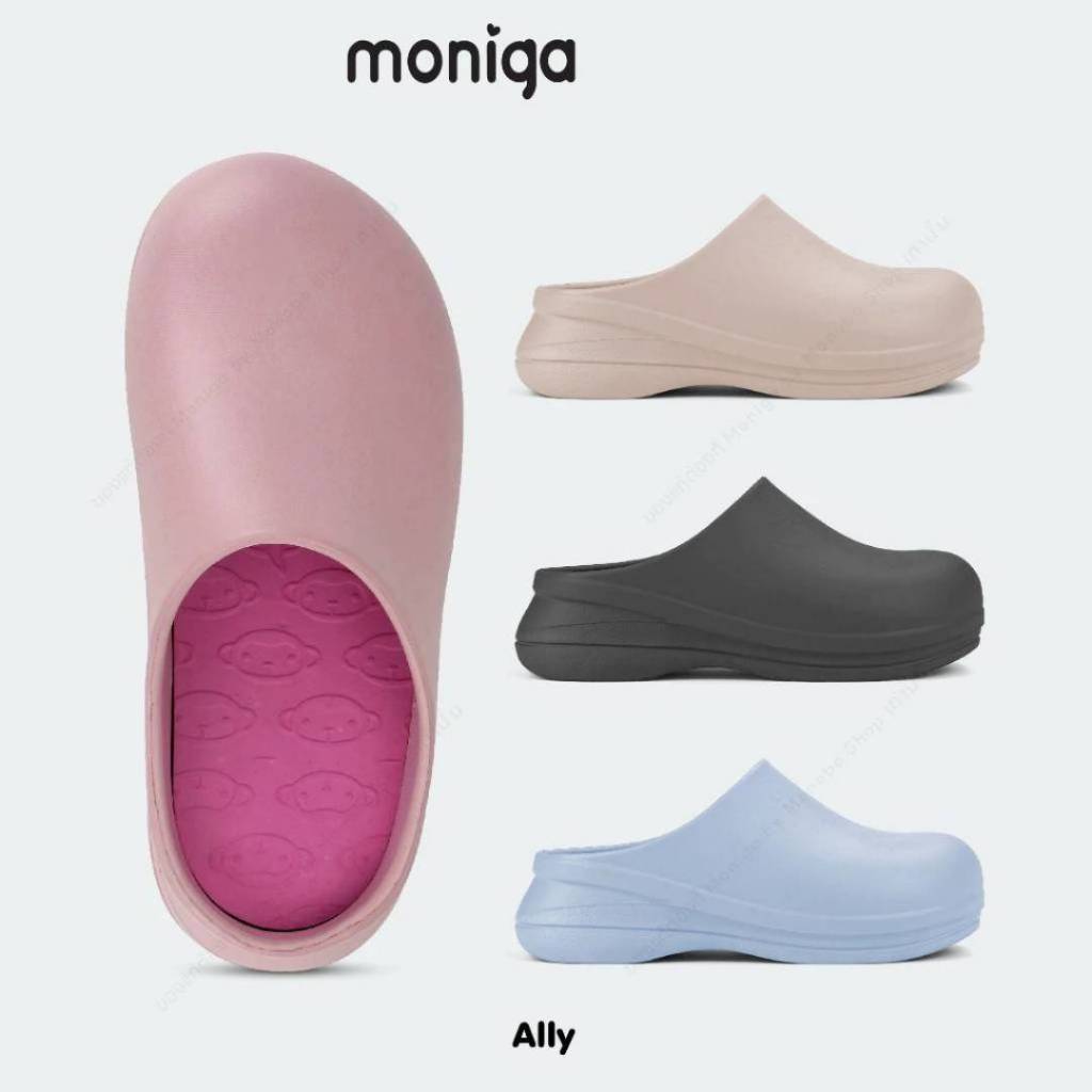 MONIGA BY MONOBO รุ่น ALLY รองเท้าแตะแบบสวมพื้นหนา