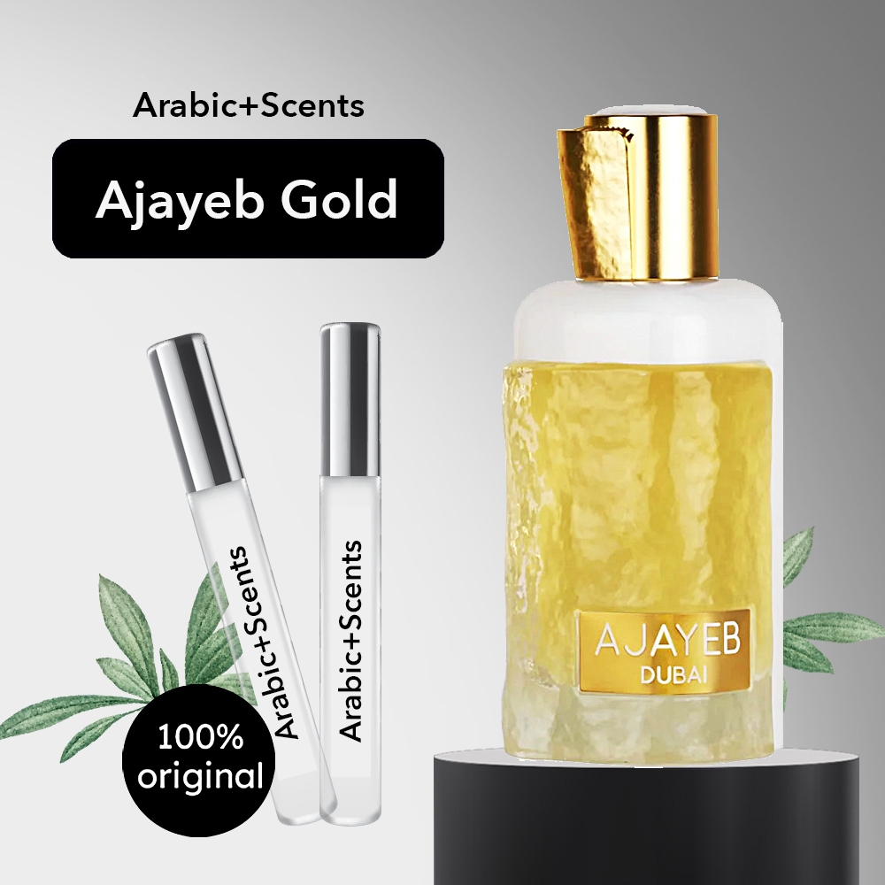 Lattafa Ajayeb Dubai Gold ✅  น้ำหอมแบ่งขาย 2ml / 5ml / 10ml