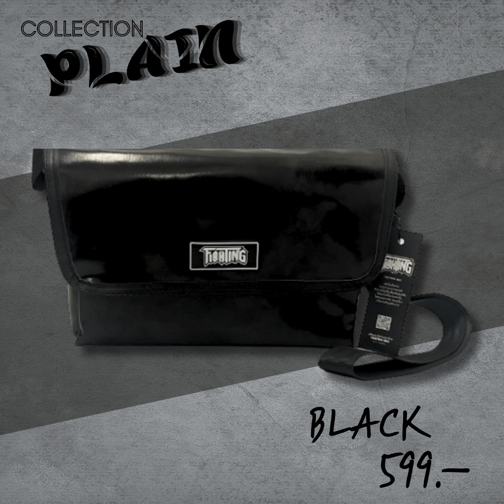 FIGHTING PLAIN collection 12" กระเป๋า ผ้าใบ สะพายข้าง
