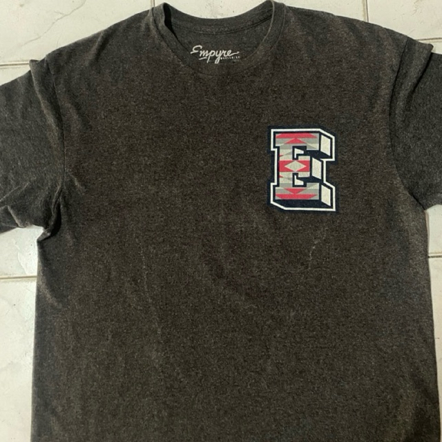 เสื้อยืด สี เทาเข้ม  Size M  แบรนด์ Empyre100%🔥🔥