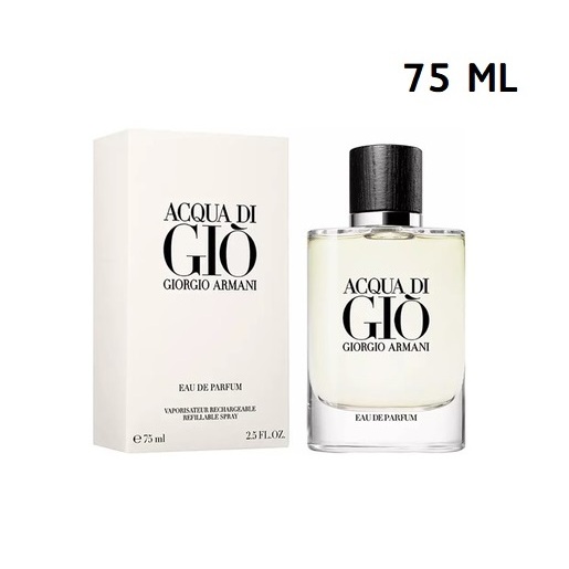 (75 ML) EDP - Armani Acqua Di Gio Pour Homme EDP 75 ml - Refillable กล่องซีล