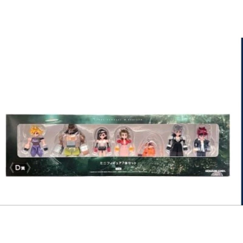 FINAL FANTASY 7 REBIRTH Launch Lottery D-Award Minifigure Set ของใหม่-แท้