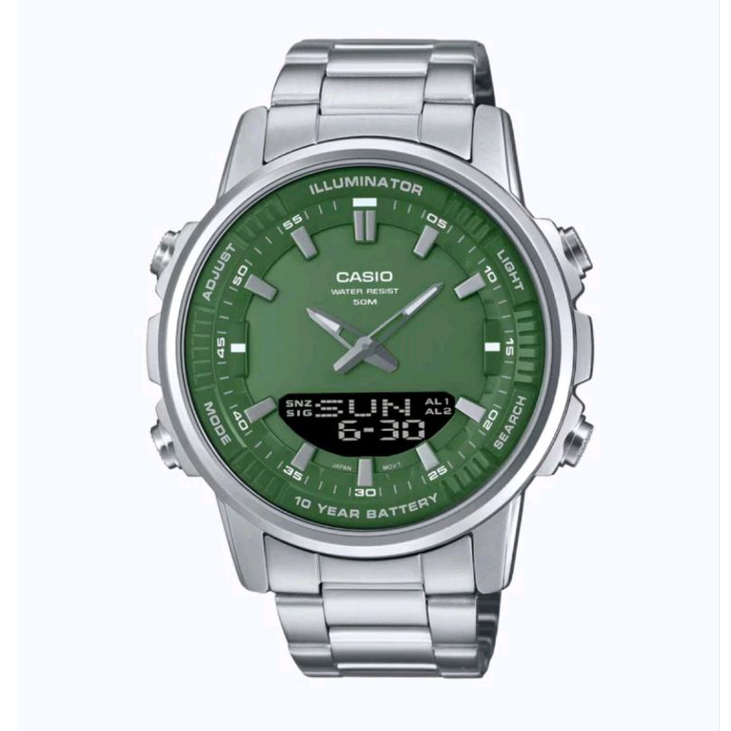 นาฬิกาขัอมือCasio AMW-880D-3AVของแท้รับประกัน1ปี