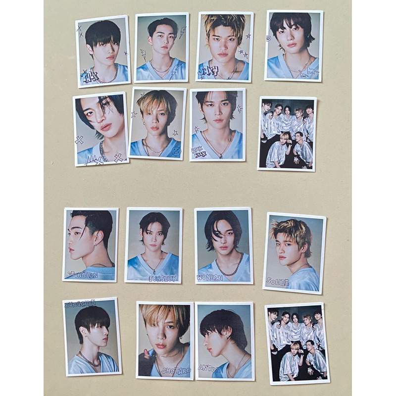 ID Photo RIIZE ครบเมม 7 ใบ แถมรูปรวม
