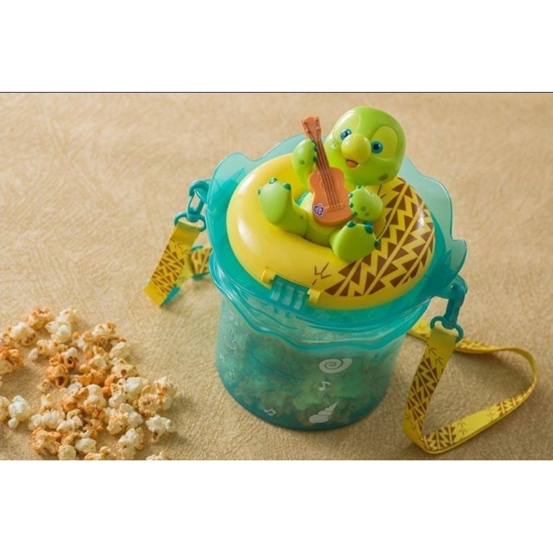 Olumel Popcorn Bucket (Tokyo DisneySea Exclusive) Duffy's Sunny Fan 2021 Duffy's Friend Olu Mel Turt