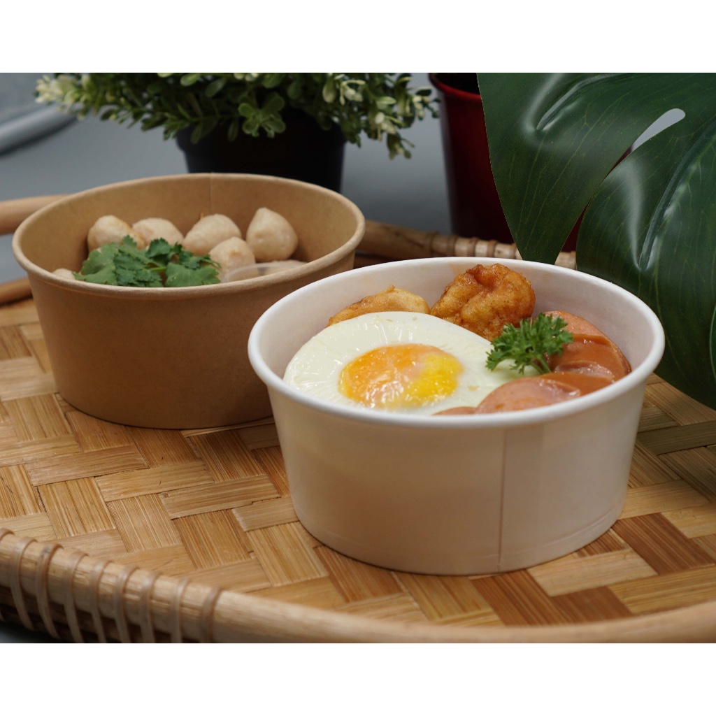 NEW!!! ชาม TAKE AWAY ใส่อาหารขนาด 600 มล. (บรรจุ 600 ชิ้น)