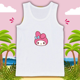 เสื้อซับในเด็กหญิง เสื้อกล้ามเด็ก sanrio ลายคุโรมิ นุ่มระบาย…