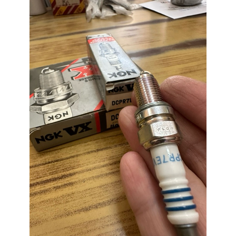 หัวเทียน PLATINUM PLATINE : DCPR7EVX (no.1179 )รถติดแก็ส Toyota / Honda / Mazda / Mitsubishi / Suzuk