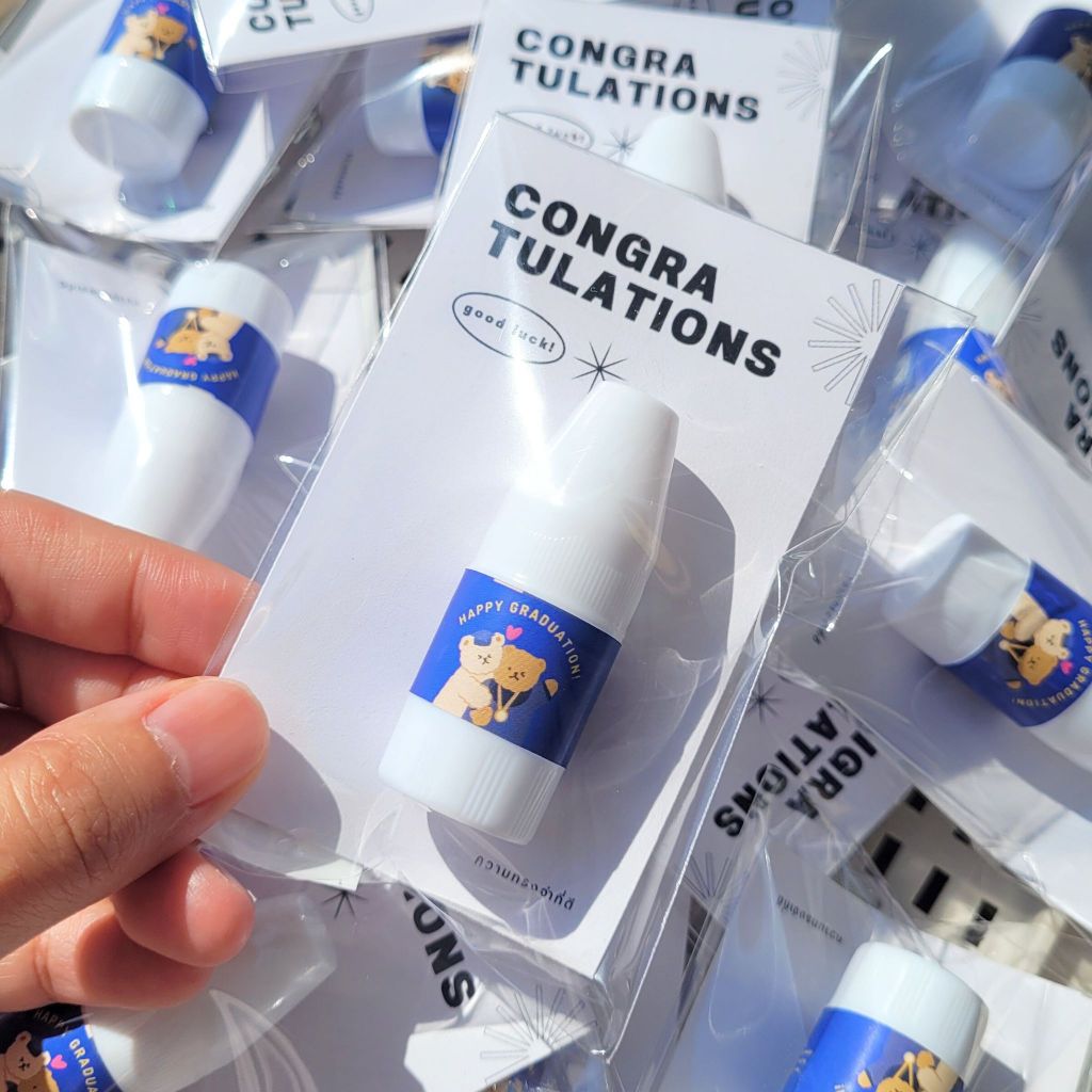 ขั้นต่ำ 5 ชิ้น (พร้อมส่ง) Giveaway Graduaion!  ของแจก รับปัจฉิม รับปริญญา มีแผ่นรอง