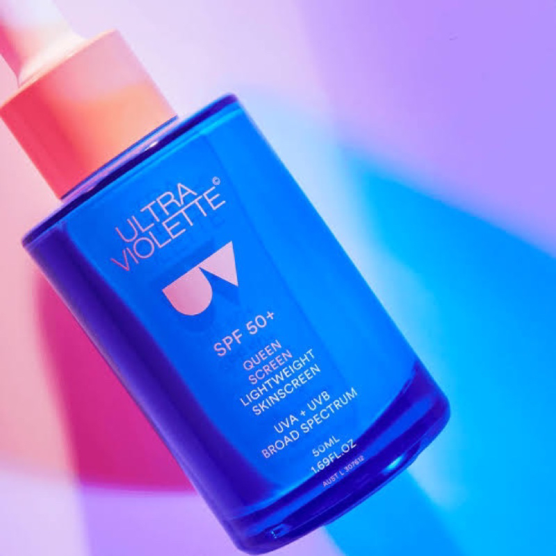 (แท้💯/พร้อมส่ง)ขายดีอันดับหนึ่ง☀️🕶️⛱️Ultra violette queen screen luminising sun serum spf 50+ exp.1/27