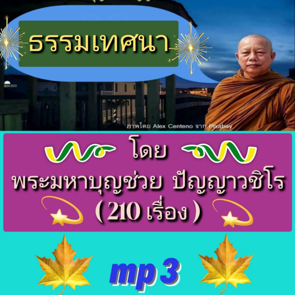 [พรเทวะ] แฟลชไดร์ฟ USb Mp3 ธรรมเทศนา โดย พระมหาบุญช่วย ปัญญาวชิโร (210 เรื่อง) ใช้กับเครื่องเล่น USB/mp3 ทุกชนิดหรือเปิ