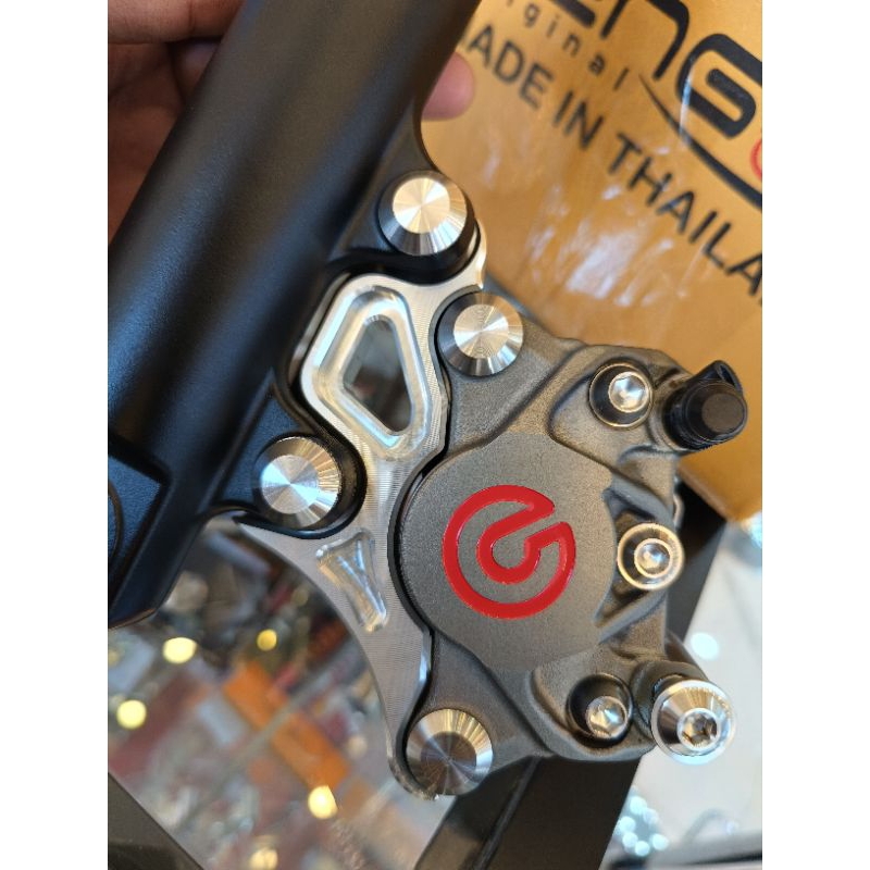 น๊อตยึดคาลิปเปอร์+ยึดปั้มหัวกันขโมยLead-Wave