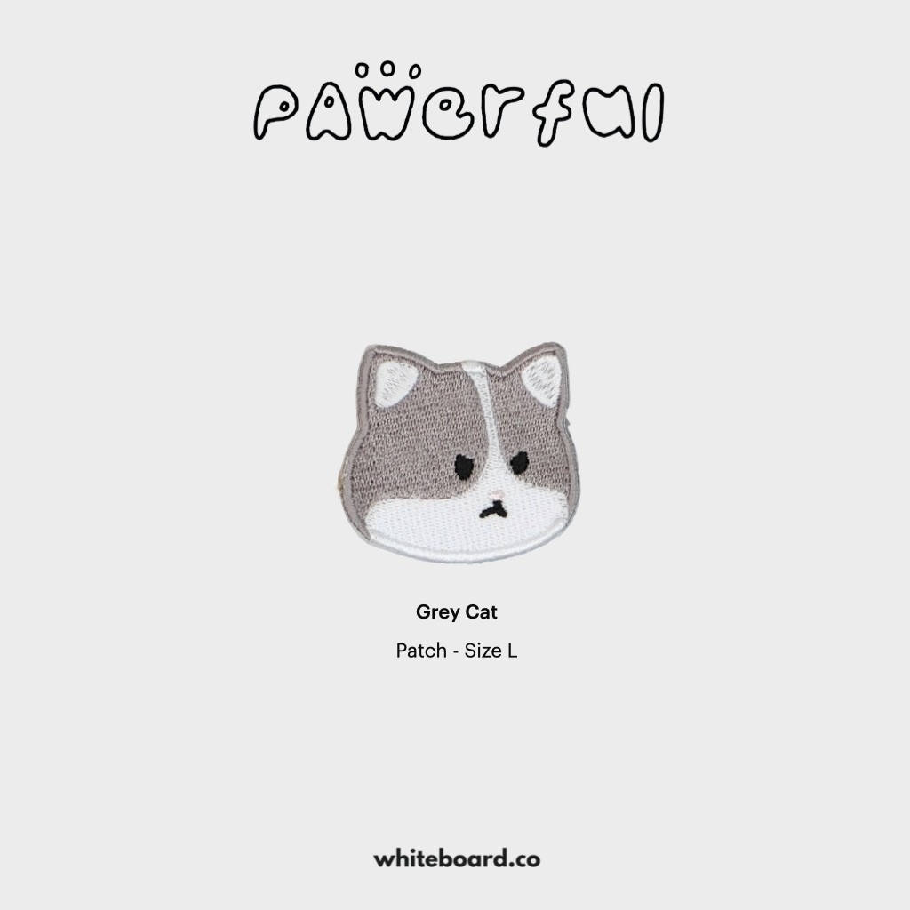Whiteboard.co Patch for Phone Case - Size L [PAWerful Collection] แพทช์ตุ๊กตาติดตกแต่ง (ซื้อผ่าน Shopee Video ลด 30%) - รูปที่ 4