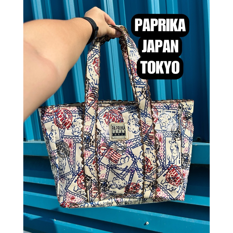 กระเป๋า tote  PAPRIKA JAPAN TOKYO