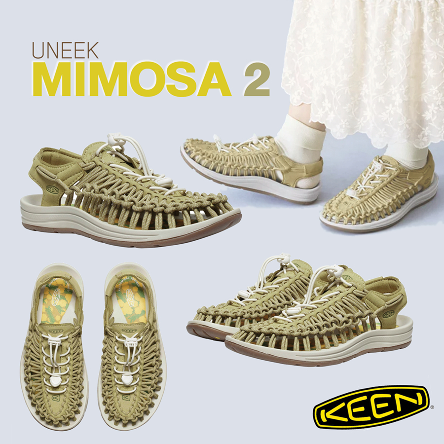 [ลดอีก10% โค้ด DDX10MAYW2] KEEN Women's Uneek x Mimosa 2 - Limited Edition รองเท้า คีน แท้ ผู้หญิง