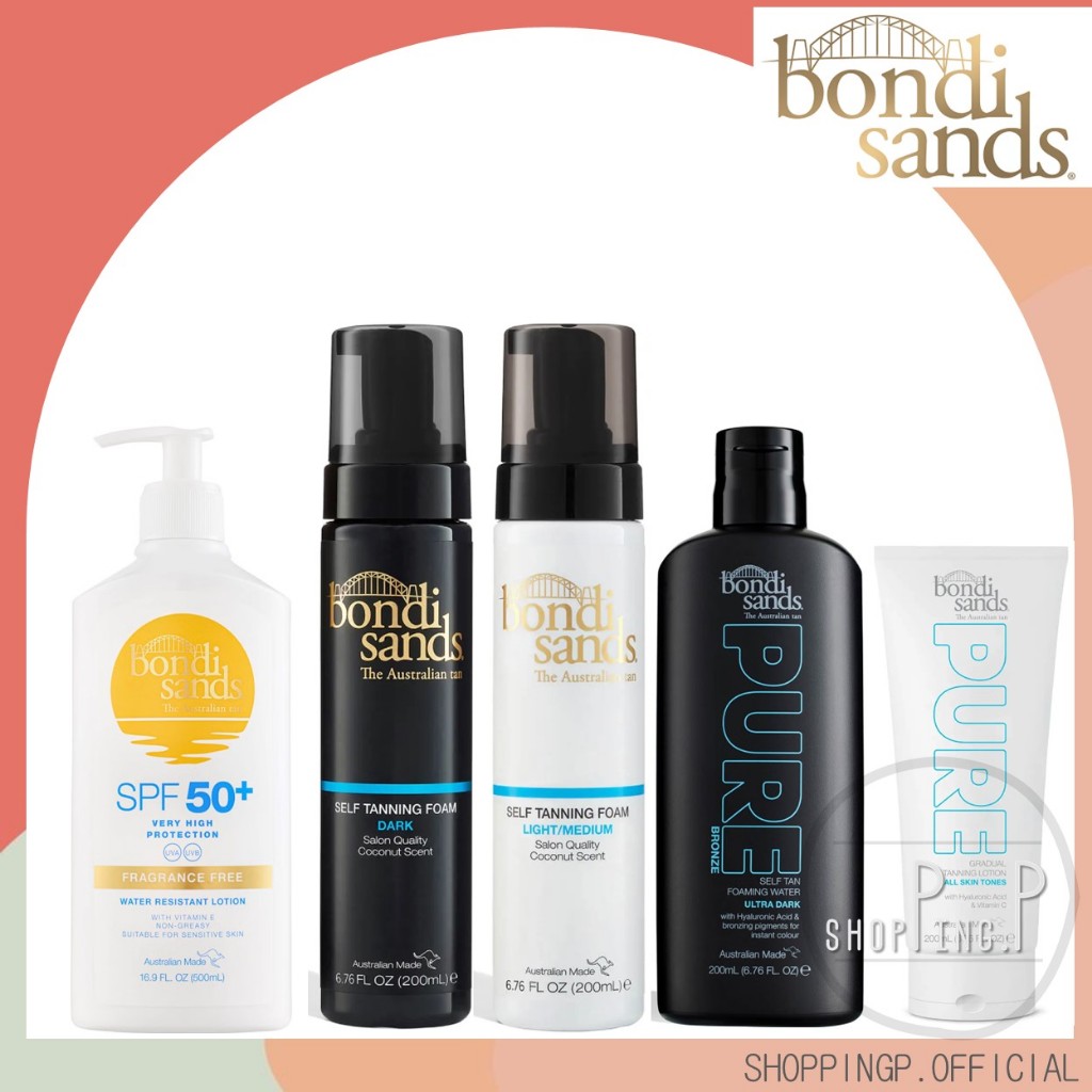 ✳️พร้อมส่ง! แท้100%!✳️ Bondi Sands Self Tanning Foam Light/ Medium/ Dark หลายสูตร โฟมเปลี่ยนสีผิวแทน