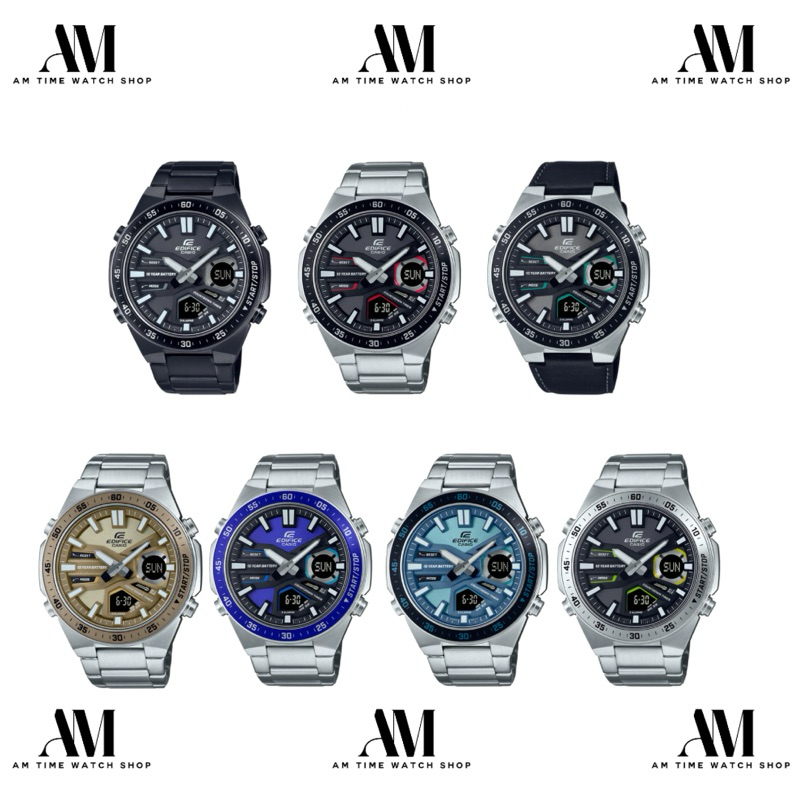 Casio Edifice รุ่นฮิต EFV-C110D-2B,EFV-C110D-5A,EFV-C110DC-1A,EFV-C110L-1A,EFV-C110D-1A3 แท้💯% ประกั