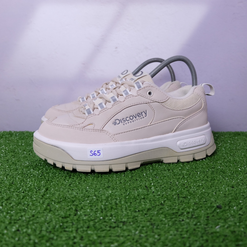 (38.5/24.5cm) Discovery Expedition ดิสคัฟเวอร์รี่มือ2ของแท้💯 รองเท้าผ้าใบเกาหลีผู้หญิง