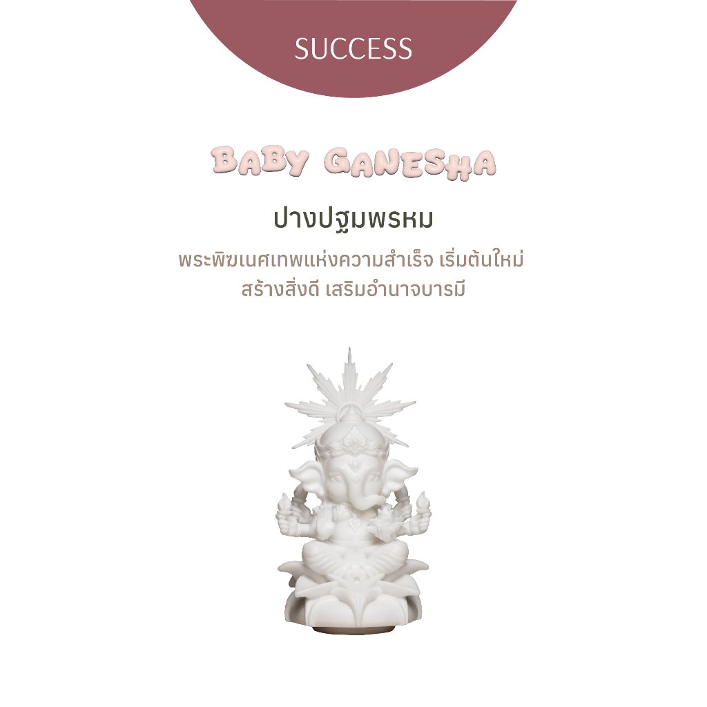 Ravipa | BABY GANESHA พระพิฆเนศ ปางปฐมพรหม - ART TOY