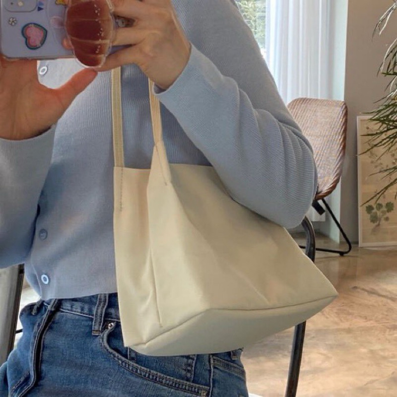 ꒰ 𝒑𝒓𝒆-𝒐𝒓𝒅𝒆𝒓 ꒱ ithinkso mini neat bag (5 ver.) : 19 สี — ของแท้จากเกาหลี🇰🇷