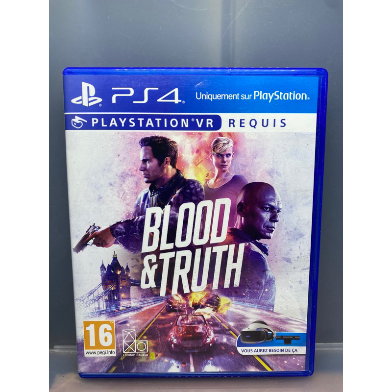 แผ่น PS4 เกม BLOOD&amp;TRUTH (PLAYSTATION VR)