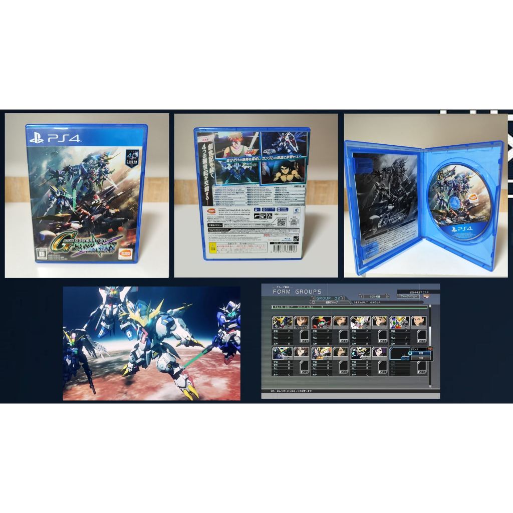 [มือ2][05] แผ่นแท้📀 PS4 Gundam Breaker | Gundam Versus  | SD Gundam G Generation |  Zone Japan | Playstation 4 🎮