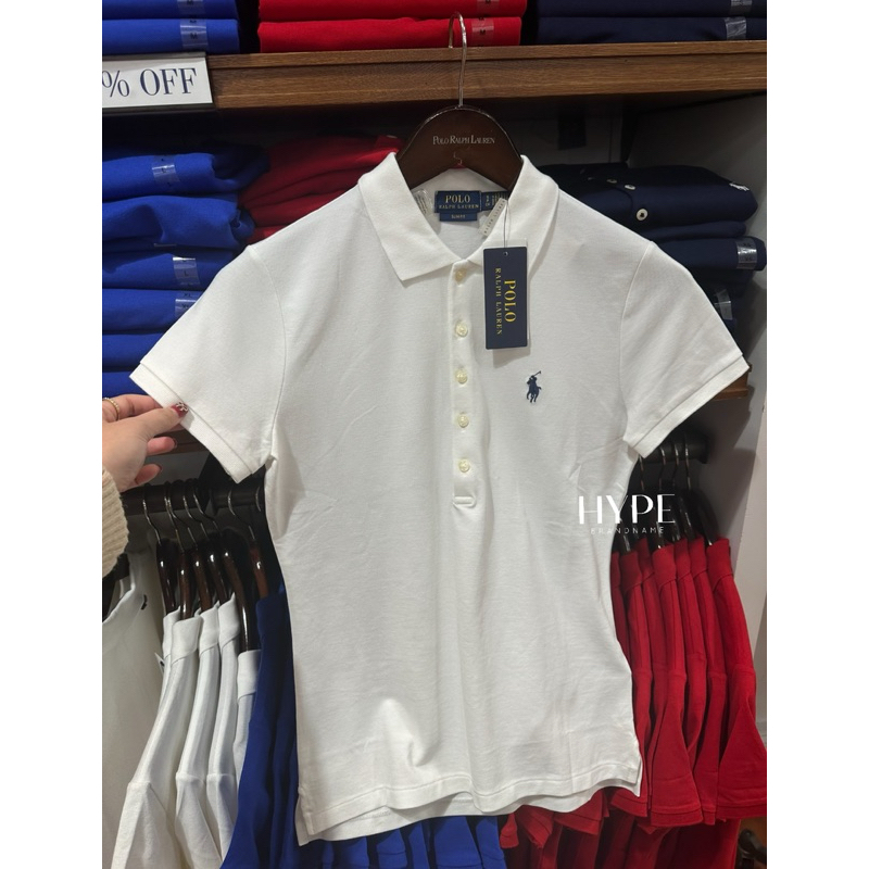 Polo Ralph Lauren POLO เสื้อโปโล 5 กระดุม (พร้อมส่ง ของแท้💯🇺🇸)
