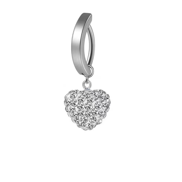 จิวสะดือ Long Round Pendant Belly Ring Women Piercing Body Jewelry Party Jewelry - รูปที่ 6