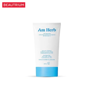 AM HERB Bio Booster Skin Brightening Sun Serum SPF50 PA++++ ครีมกันแดด 30ml
