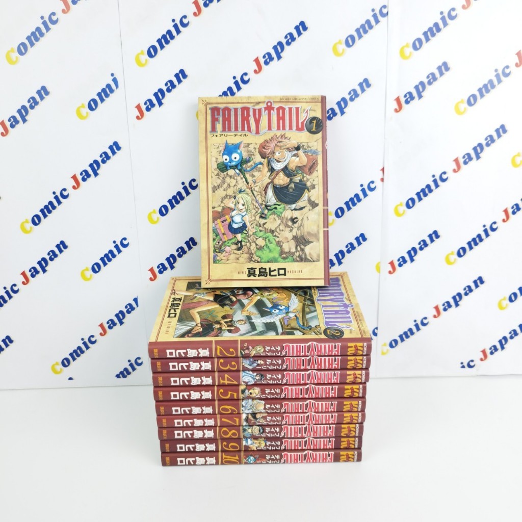 [มังงะภาษาญี่ปุ่น,สภาพดี] FAIRY TAIL/แฟรี่เทล ศึกจอมเวทอภินิหาร/フェアリーテイル เล่ม : 1-45,48,49,51,52,54