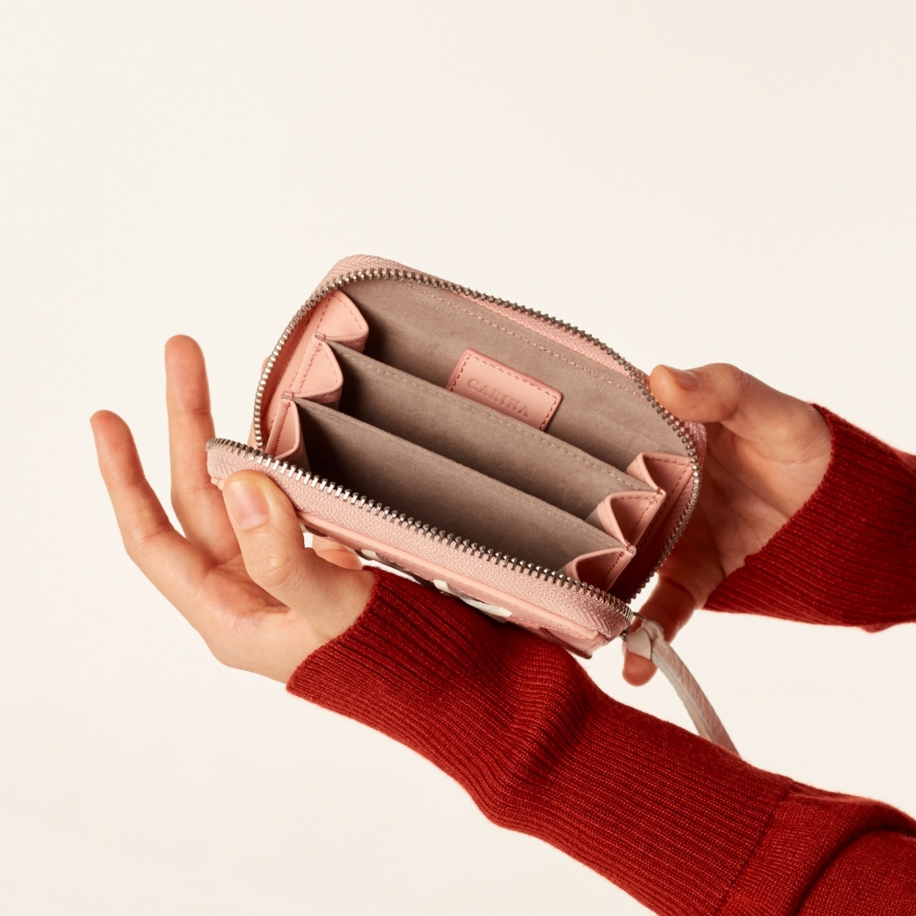 BIELLA ZIPPER WALLET กระเป๋าสตางค์ซิปรอบ หนังแท้