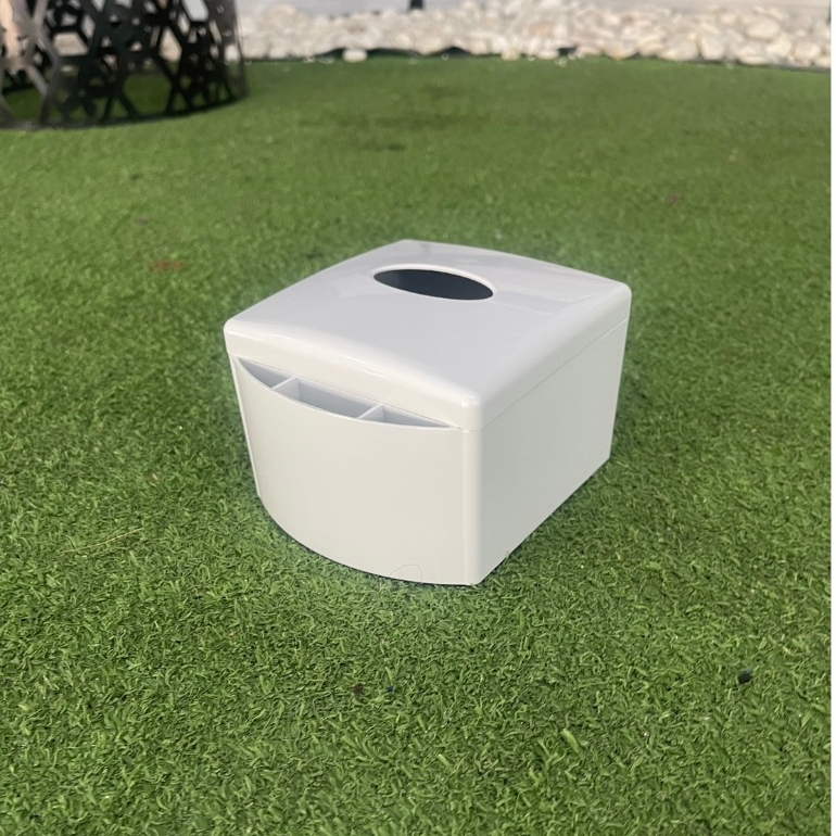 กล่องทิชชู่ ทรงสูง ทรงเตี้ย สะอาดตา พร้อมจัดส่ง - รูปที่ 2