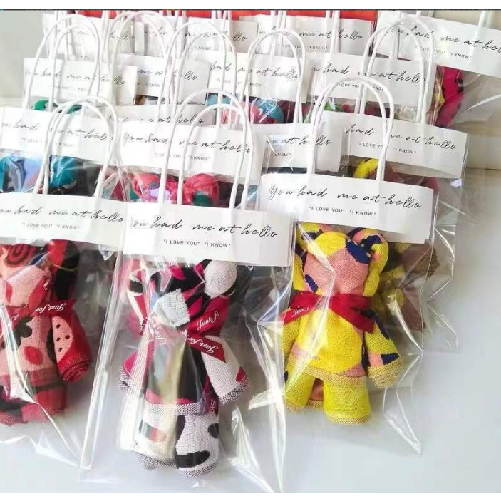 BAG ถุงใส ใส่ดอกไม้ ตุ๊กตา ราคาถูก สินค้าพร้อมส่งในไทย