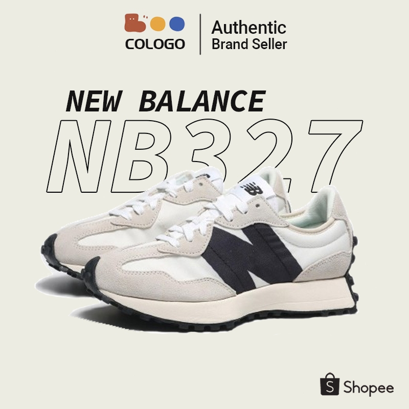 NEW BALANCE 327 NB327 MS327 new balance MS327FE รองเท้าผ้าใบ Sea Salt 💯