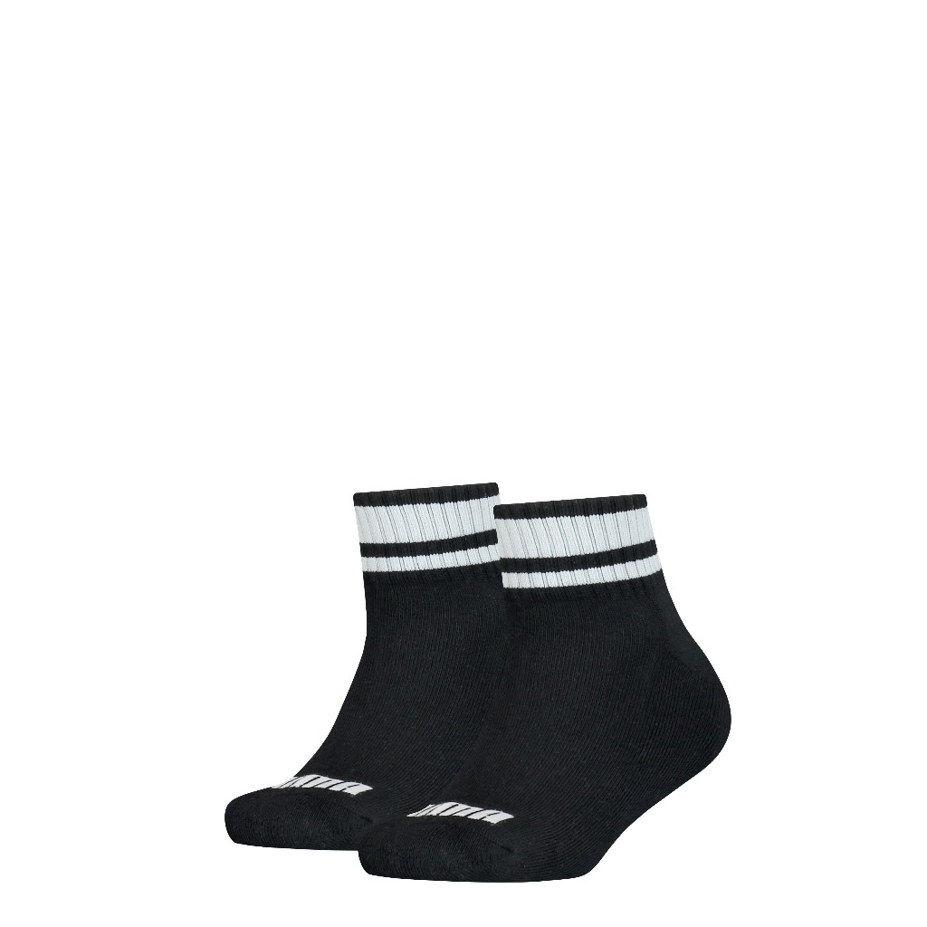 PUMA ถุงเท้าเด็กและผู้หญิงหุ้มข้อ Clyde Junior แพ็ค 2 คู่ CLYDE JUNIOR & FEMALE QUARTER 2P - 7012299